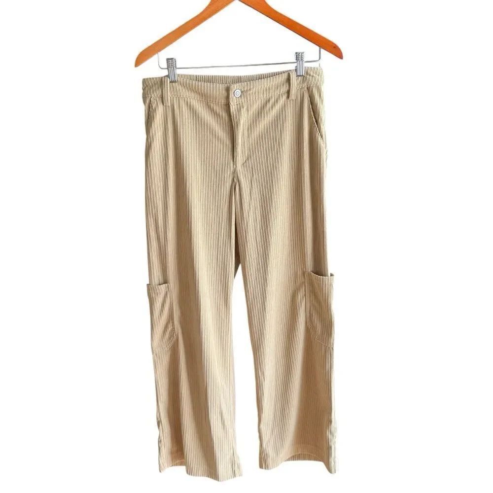 Women’s Corduroy Tan Pants Streetwear